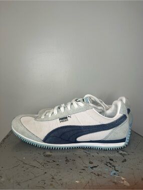 Puma Shoes Womens 7 Sneaker Athletic Speeder Running Retro Comfort Lace Up